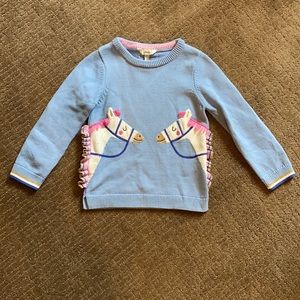 Girls Horse Sweater
